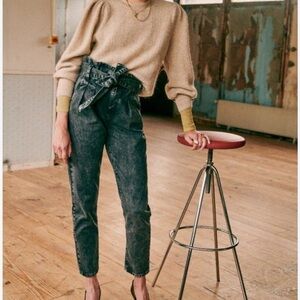 Sezane Austin Denim Trousers
